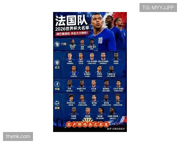 法国队2026世界杯阵容预测:姆巴佩领衔的卫冕冠军能否打破魔咒 法国队2026世界杯阵容预测:姆巴佩领衔的卫冕冠军能否打破魔咒